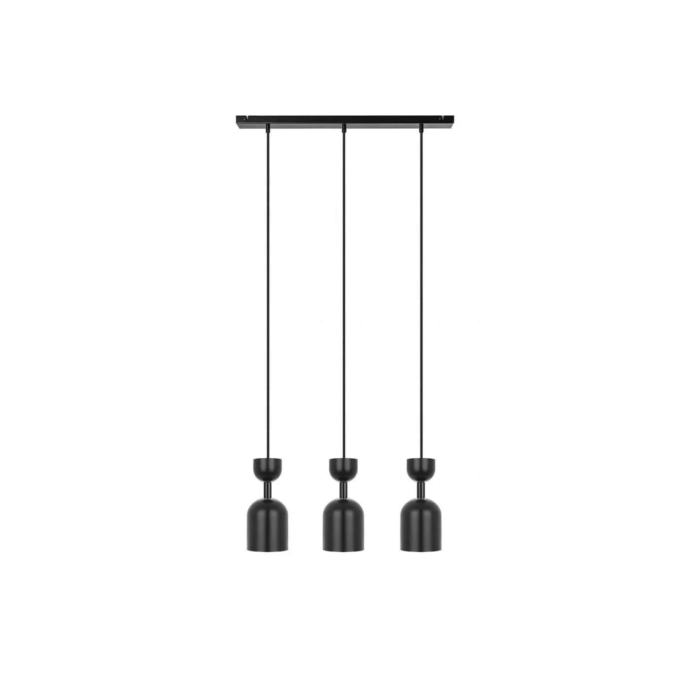 Lampa Wisząca Supuru 3L Czarny SUL322P0 Ummo