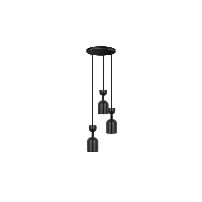 Plafon Supuru 3P Czarny SUP322P3 Ummo