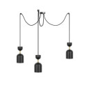 Lampa Wisząca Supuru 3 Czarny SUM332P2 Ummo