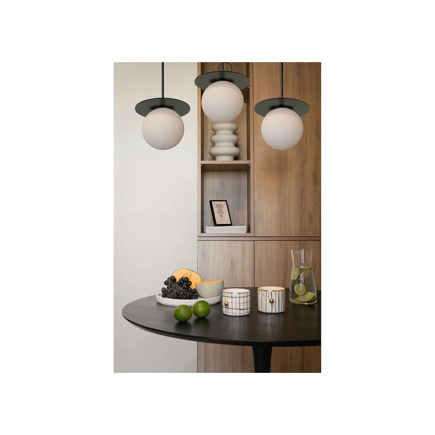 Lampa Wisząca Borra B Czarny BRB322PL Ummo