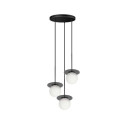 Lampa Wisząca Borra B Czarny BRB322P3 Ummo