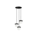 Lampa Wisząca Borra B Czarny BRB322P3 Ummo