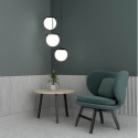 Lampa Wisząca Kuul F Biały KLF111P0 Ummo