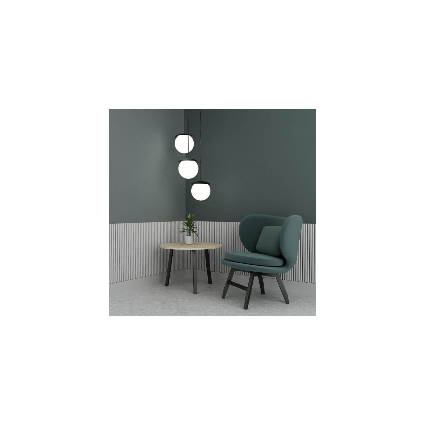 Lampa Wisząca Kuul F Biały KLF111P0 Ummo