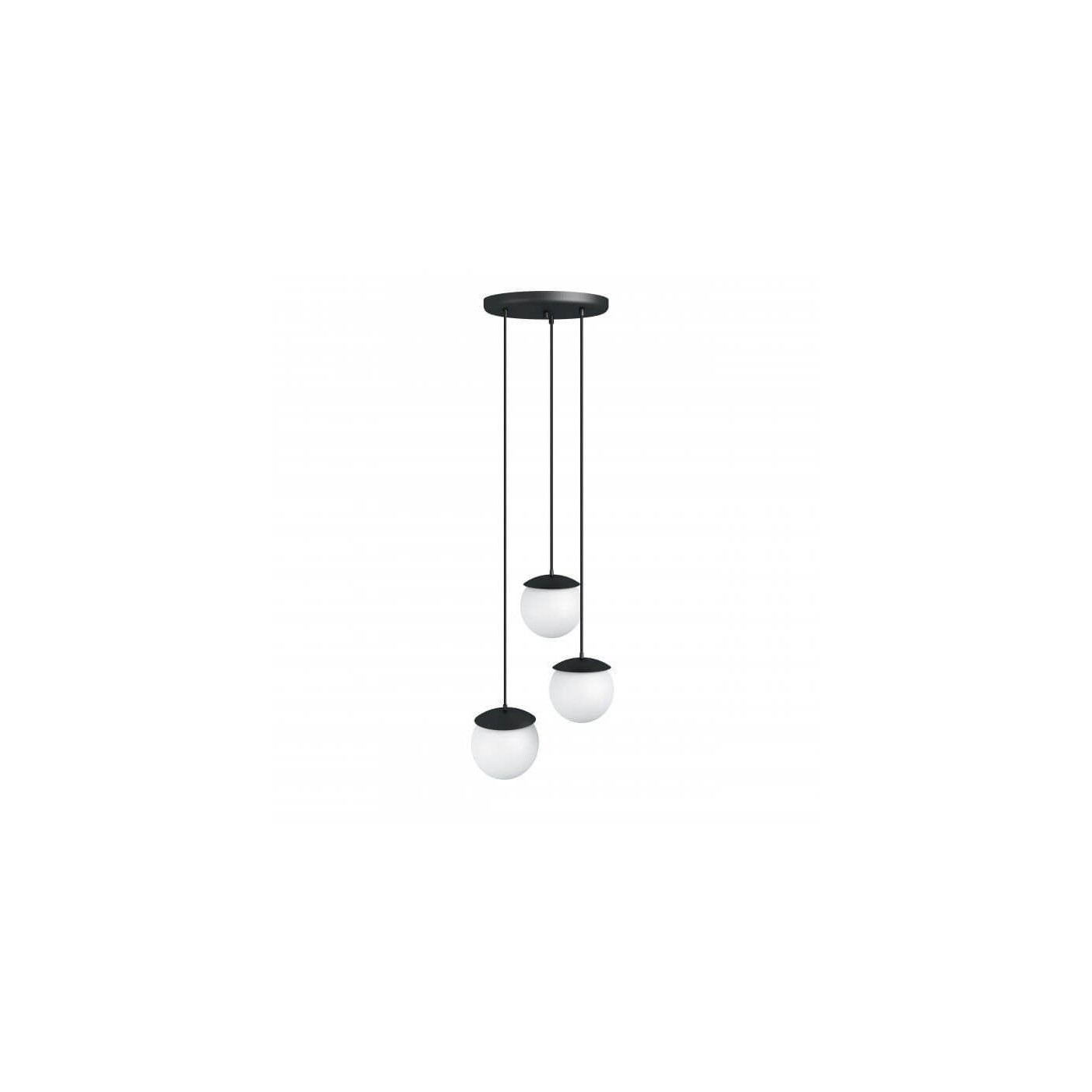 Lampa Wisząca KUUL F3 Czarny KLF322P3 Ummo
