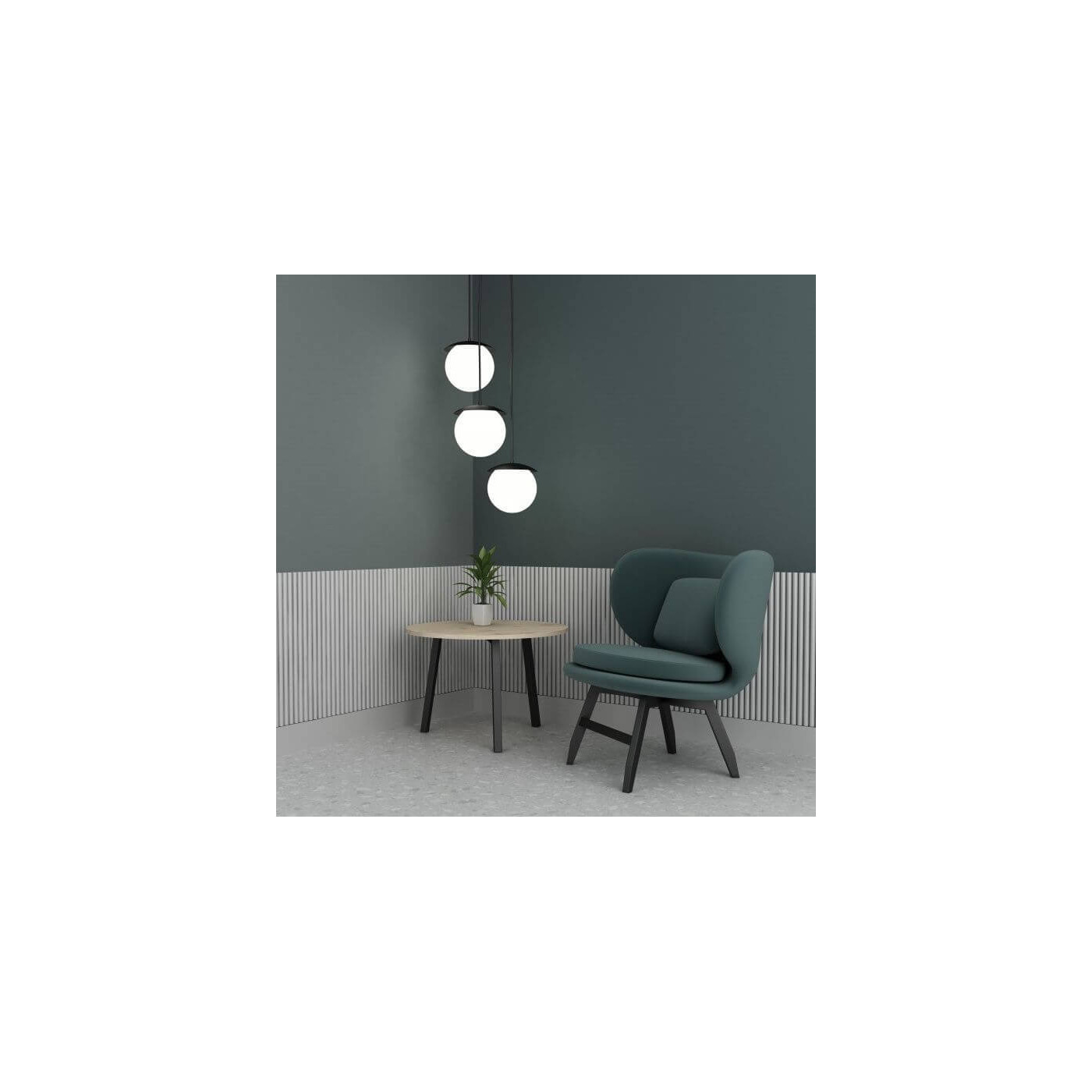 Lampa Wisząca KUUL F3 Biały KLF311P3 Ummo
