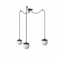 Lampa Wisząca KUUL F3 Czarny KLF322P2 Ummo
