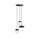 Lampa Wisząca KUUL M Czarny KLM322P4 Ummo