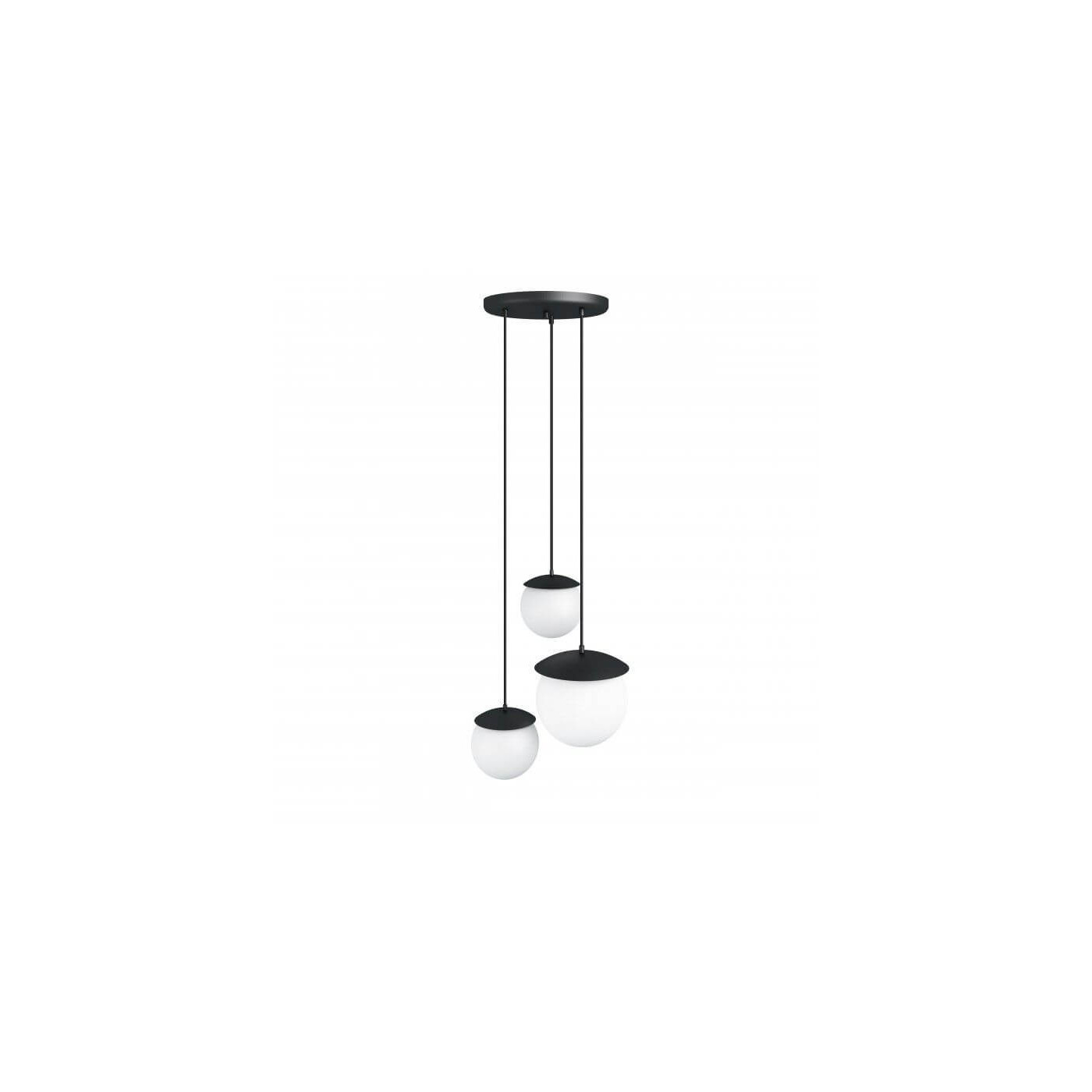 Lampa Wisząca KUUL M Czarny KLM322P4 Ummo