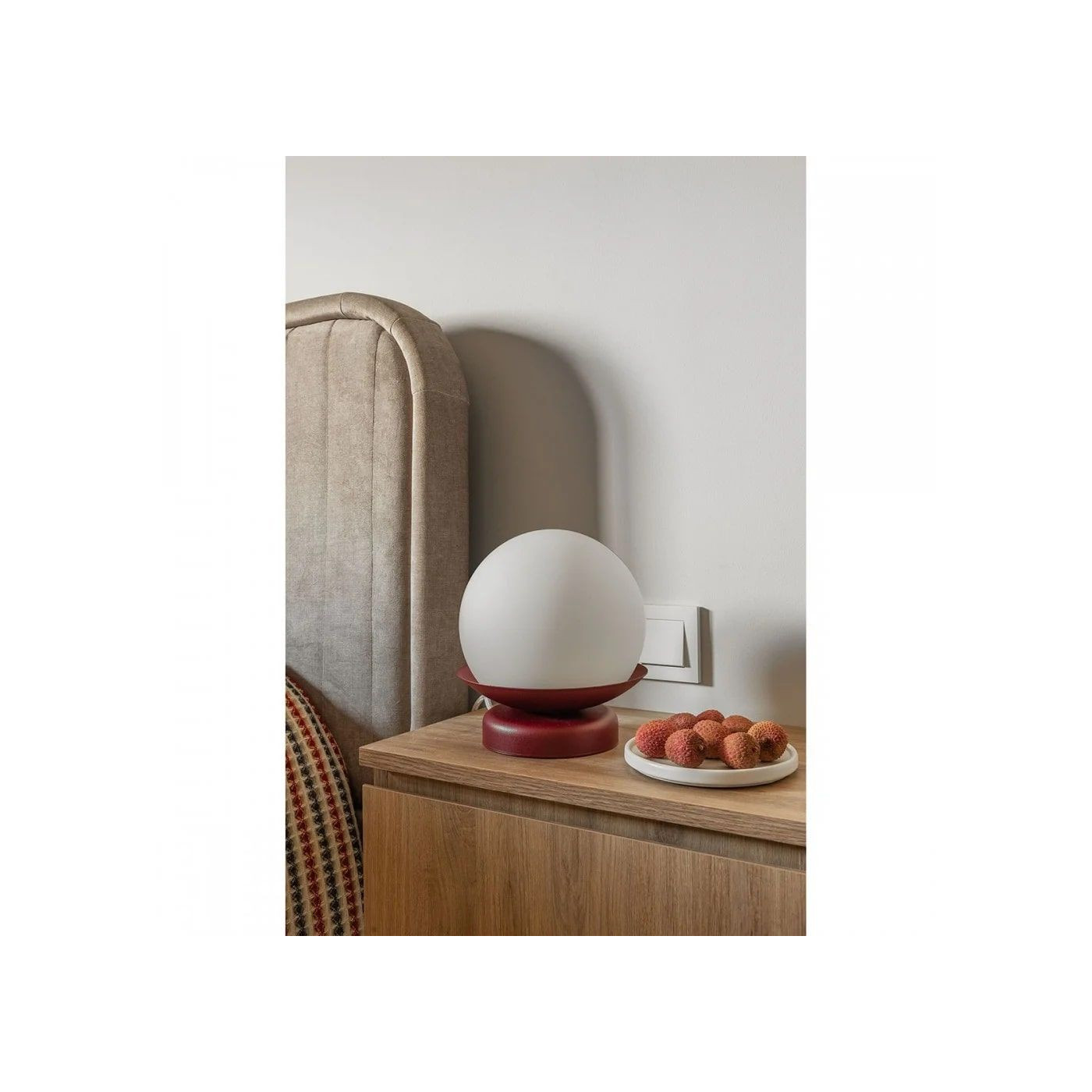 Lampa Stołowa Kuul ST Czerwony KLS141P1 Ummo