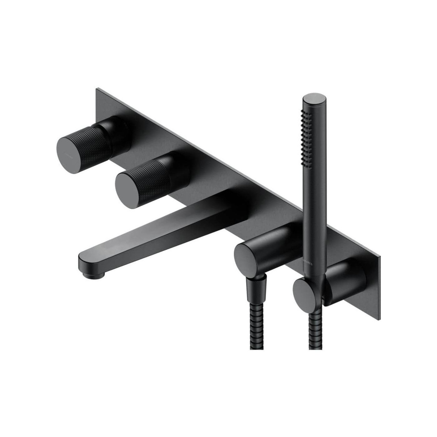 Bateria Wannowa Podtynkowa Contour Antracyt CT8037/1AT Omnires