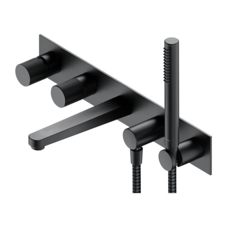 Bateria Wannowa Podtynkowa Contour Antracyt CT8037/1AT Omnires