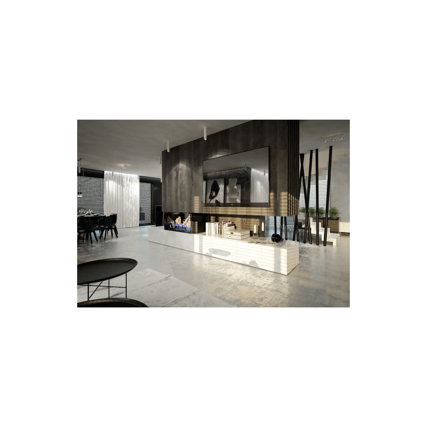 Plafon Arida 2 - Czarny 1112 Antigo