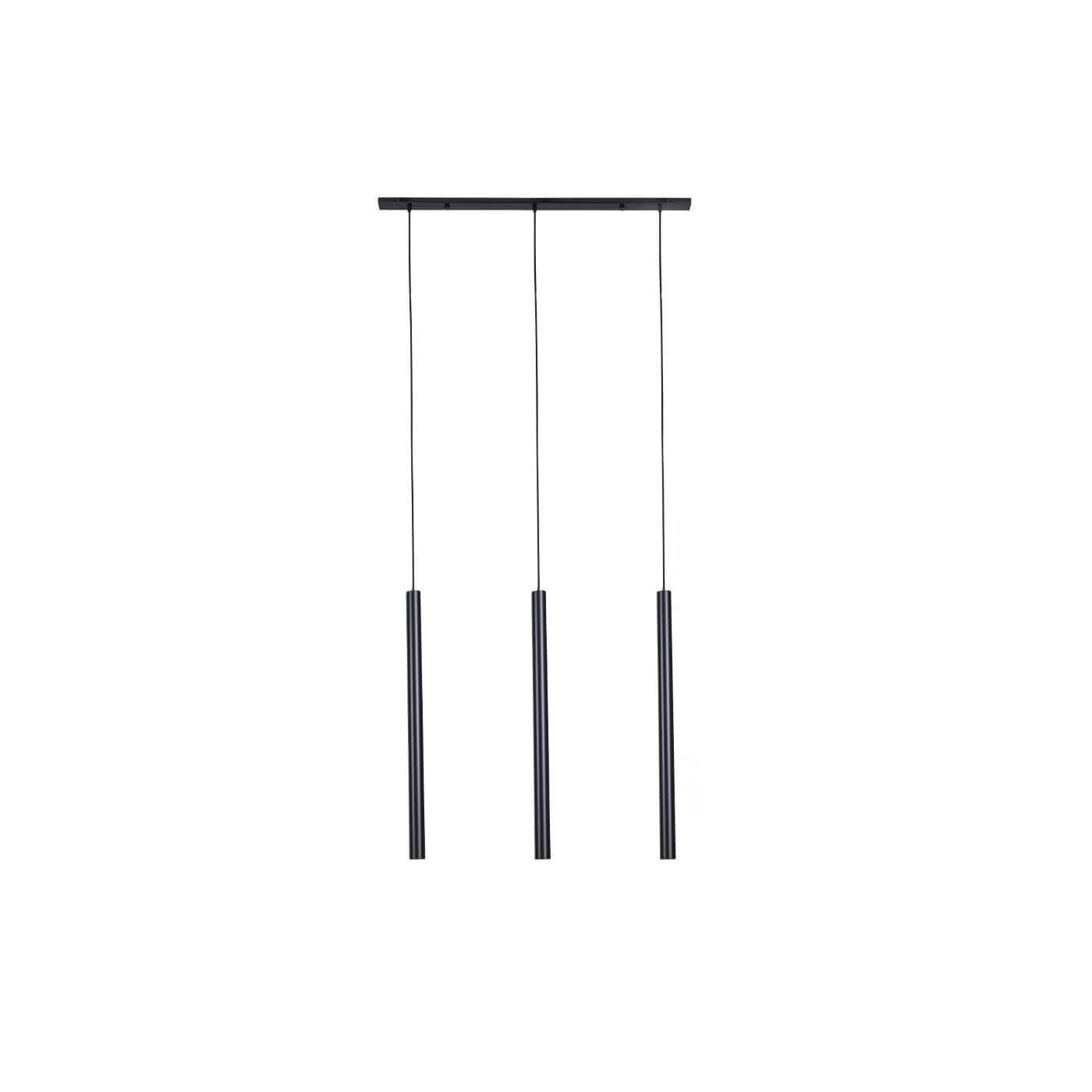 Lampa wisząca Yabu 3 - Czarna 5527 Antigo