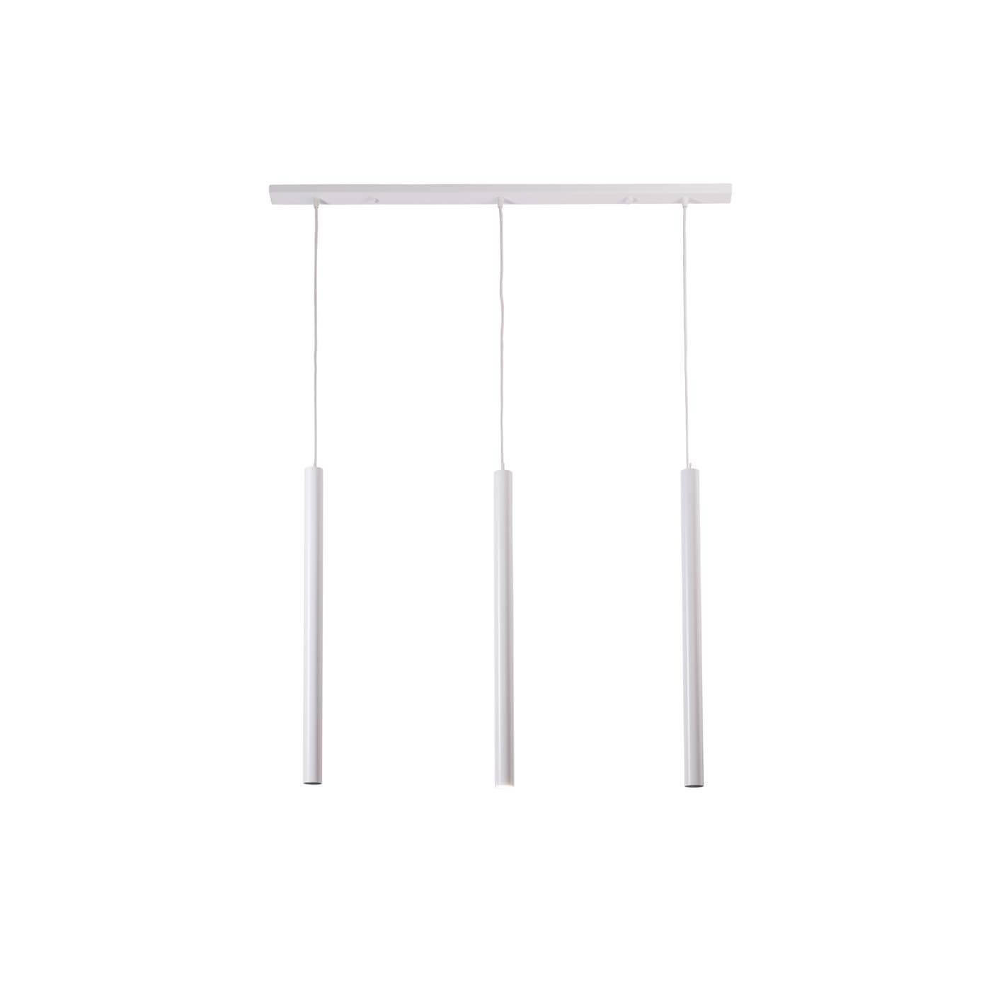 Lampa wisząca Yabu 3 - Biała 7574 Antigo