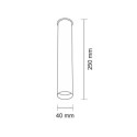 Plafon Yabu - Czarny IP44 (255 mm) 8074 Antigo