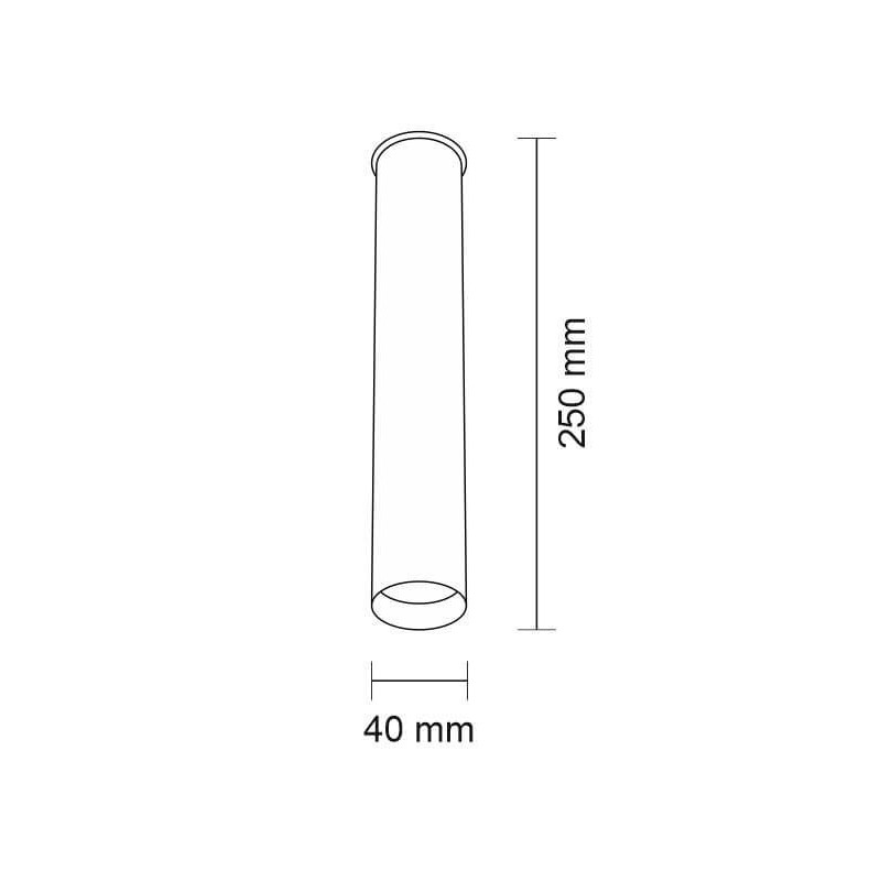 Plafon Yabu - Biały IP44 (255 mm) 7746 Antigo