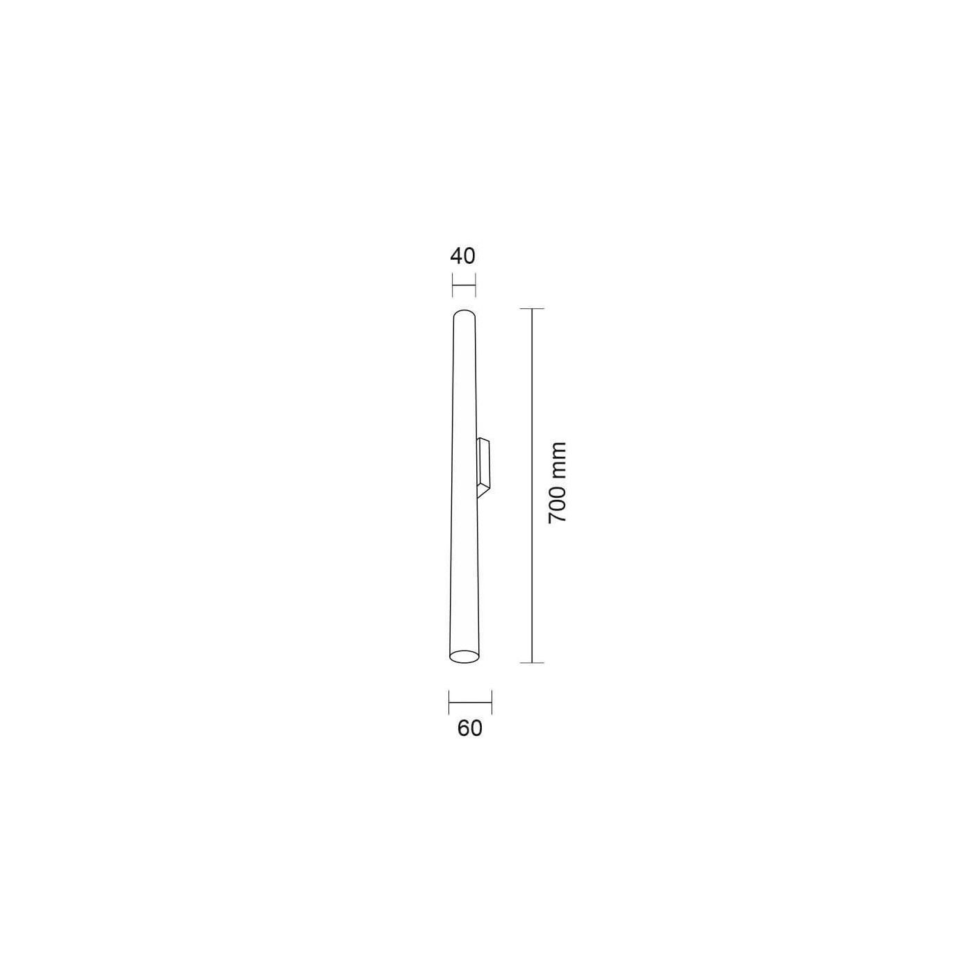 Kinkiet Yabu K1 - Czarny IP44 8075 Antigo