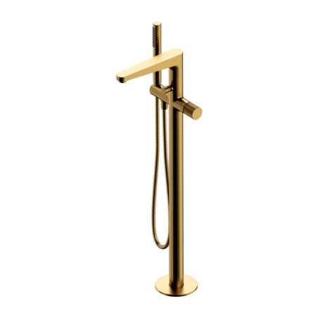 Bateria Wannowa Wolnostojąca Contour Złoty Szczotkowany CT8033GLB Omnires