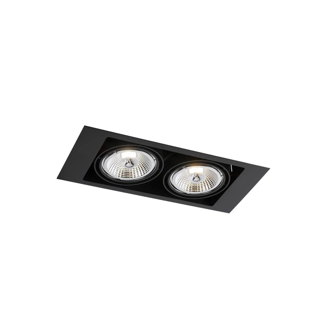 Lampa wpuszczana Muko 2 - Czarna 3313 Antigo