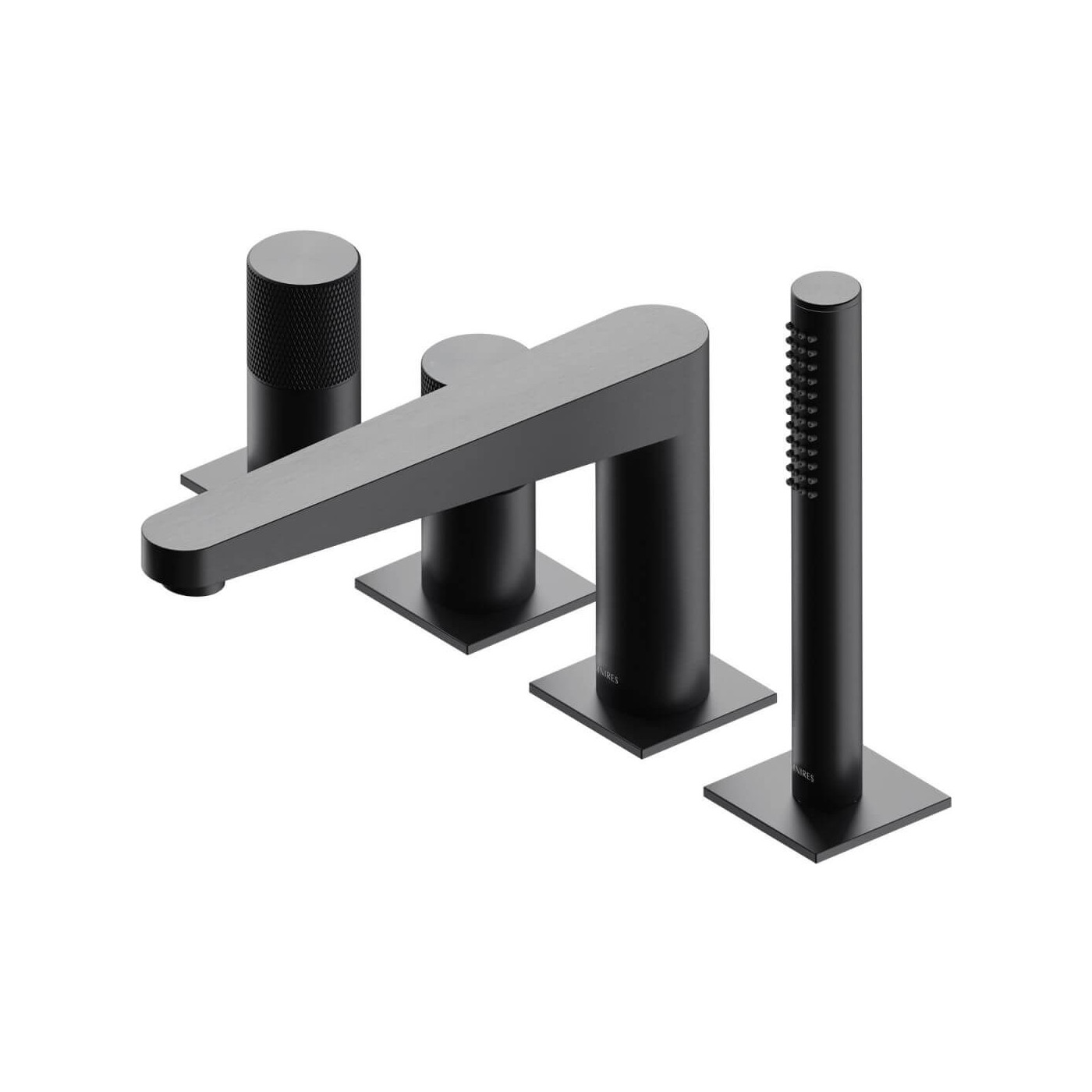 Bateria Wannowa 4-Otworowa Contour Antracyt CT8032AT Omnires