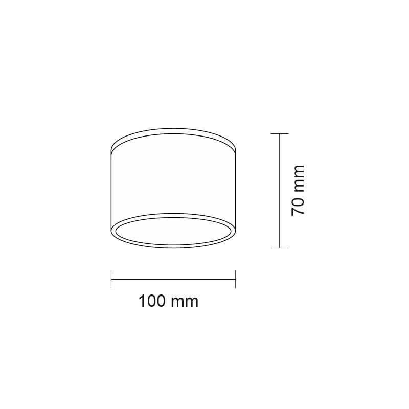 Plafon Suwa - Biały IP44 7720 Antigo
