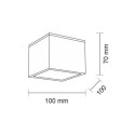 Plafon Suwa - Czarny IP44 8053 Antigo