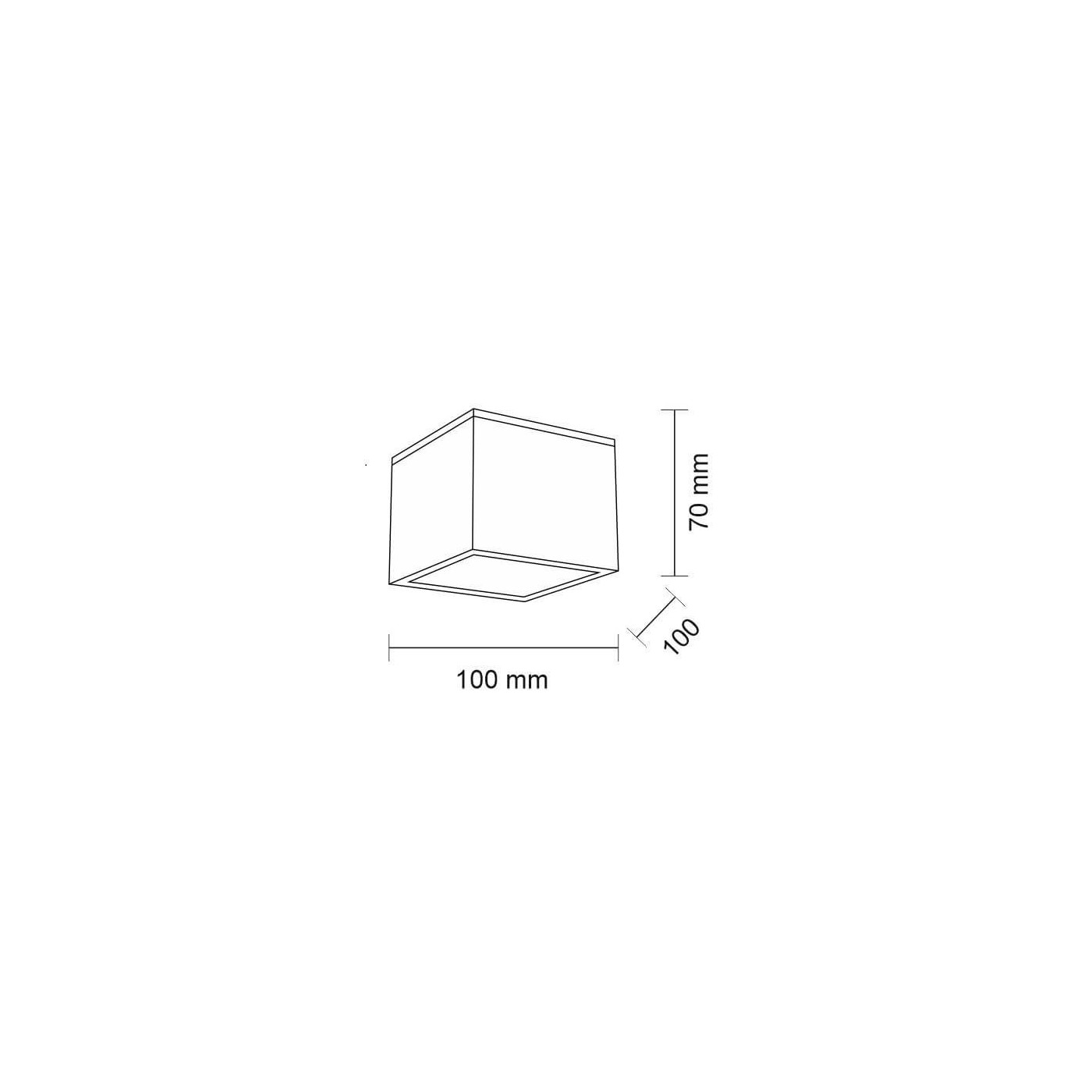 Plafon Suwa - Czarny IP44 8053 Antigo