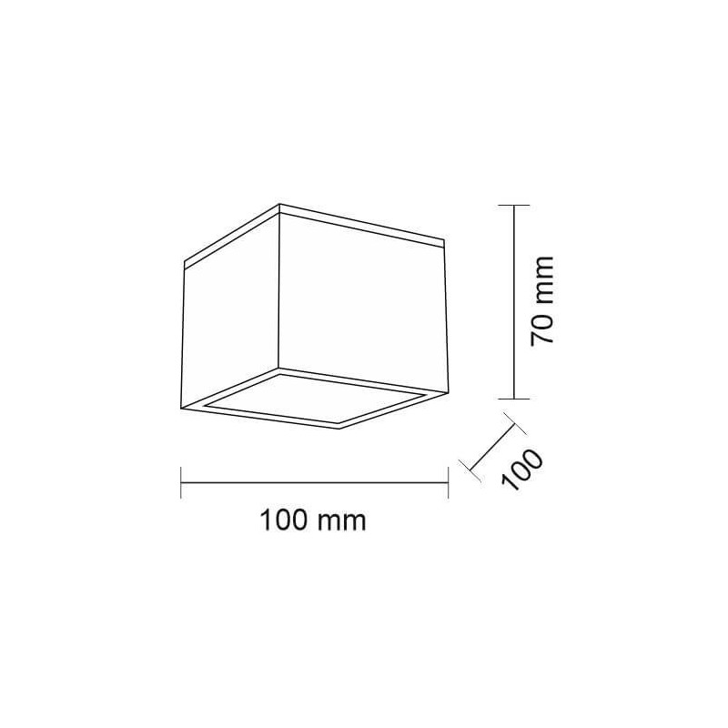 Plafon Suwa - Biały IP44 7721 Antigo