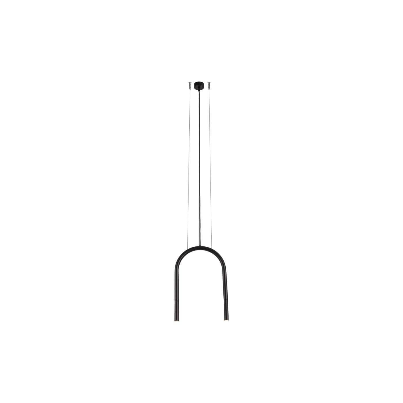 Lampa wisząca Sukomo - Czarna 7858 Antigo