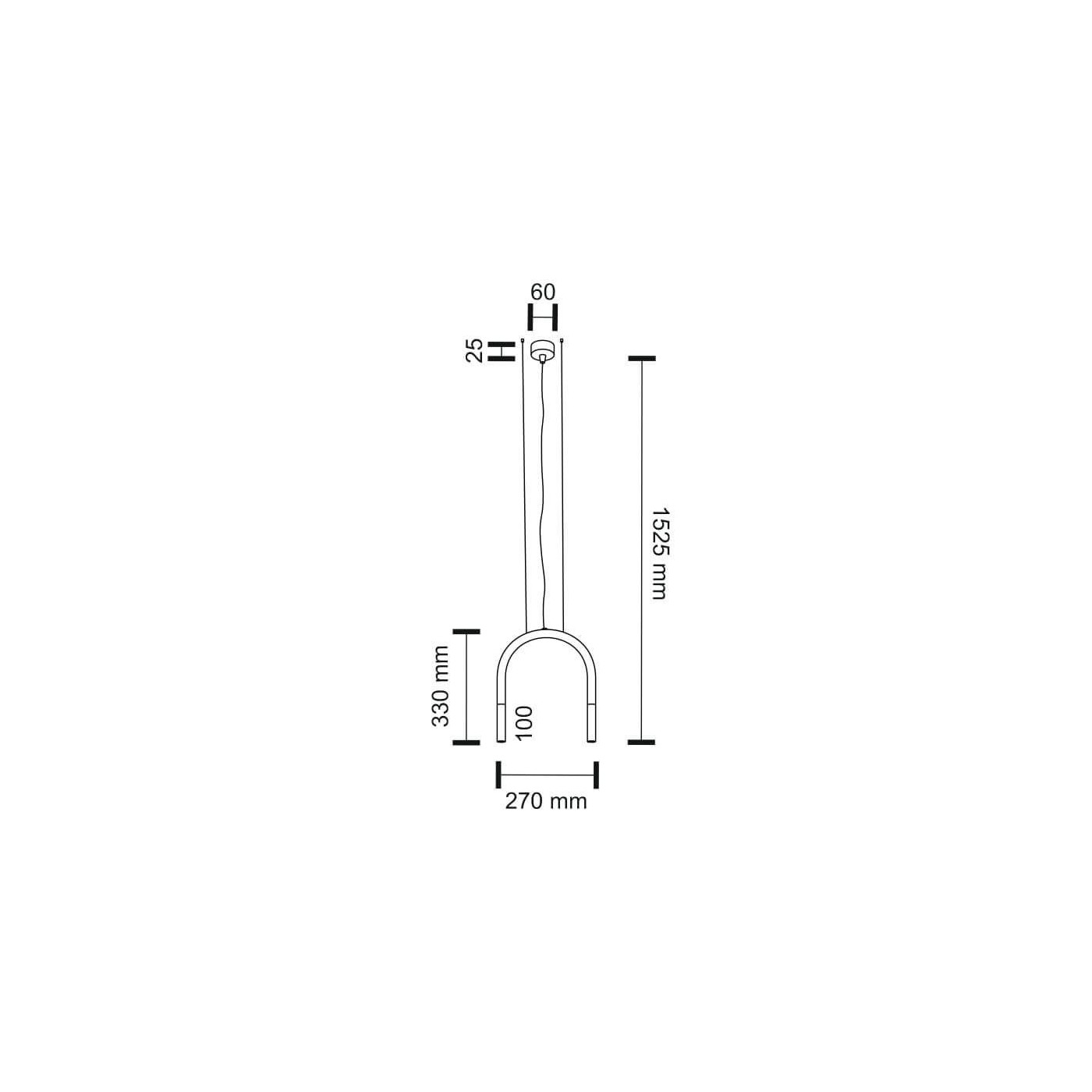 Lampa wisząca Sukomo - Czarna 7858 Antigo