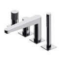 Bateria Wannowa 4-Otworowa Contour Chrom CT8032CR Omnires