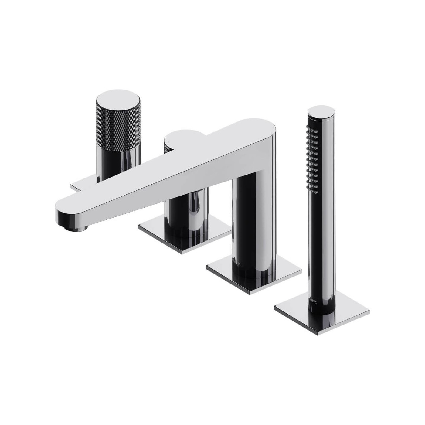 Bateria Wannowa 4-Otworowa Contour Chrom CT8032CR Omnires
