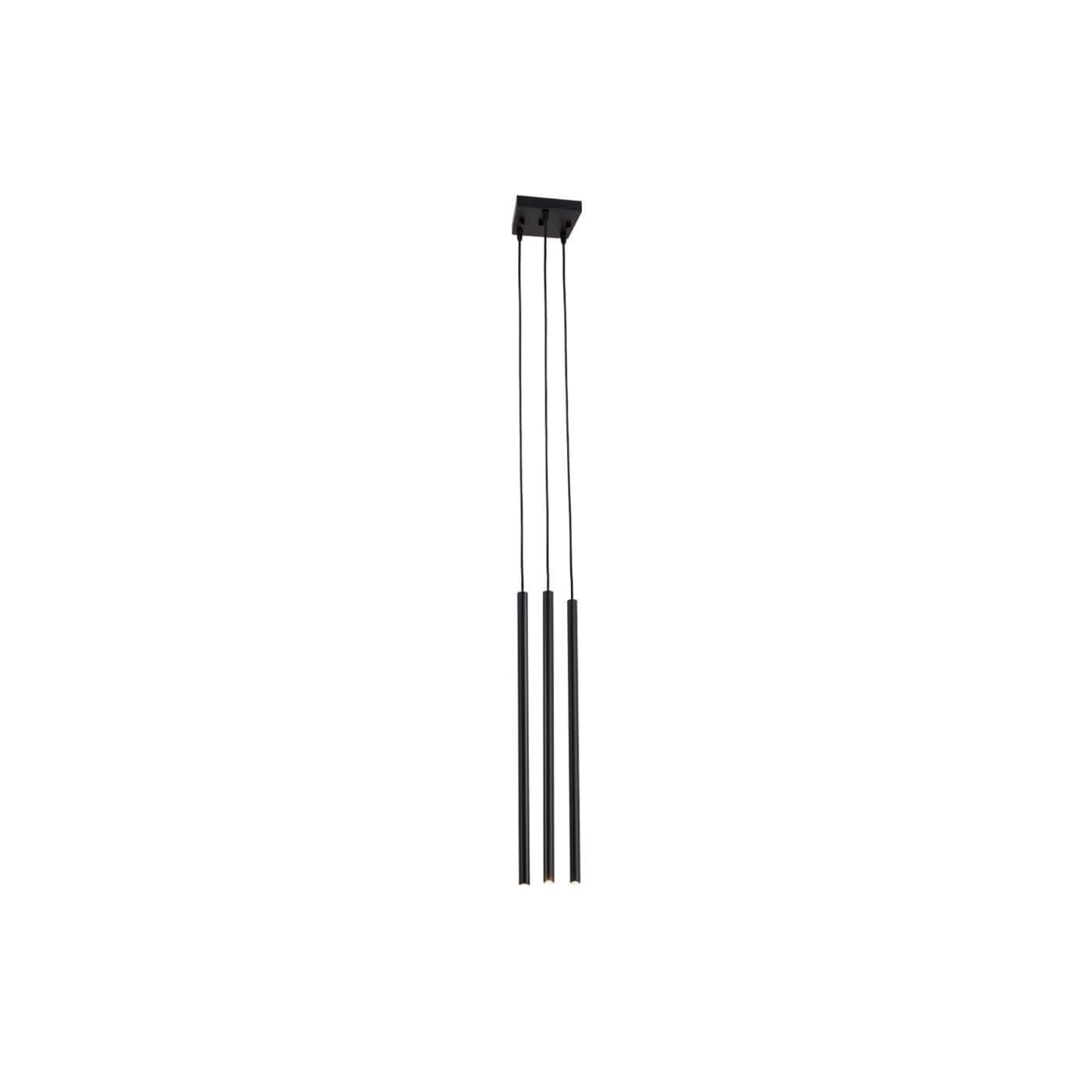 Lampa wisząca Kosame 3 - Czarna 7846 Antigo