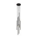 Lampa wisząca Kosame 8 - Czarna 7856 Antigo