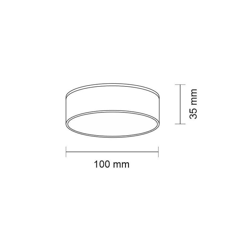 Lampa Sufitowa Tottori Il Biały 8401 Antigo