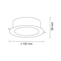 Lampa Sufitowa Tottori Il Czarny 3366 Antigo