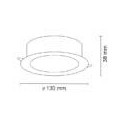 Lampa Sufitowa Tottori Il Czarny 8479 Antigo