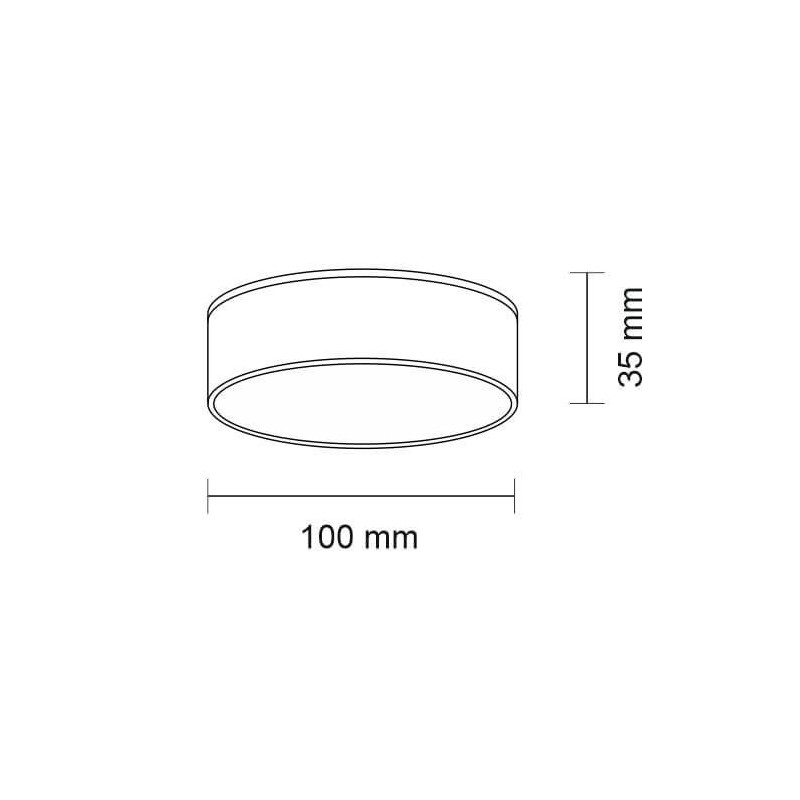 Plafon Tottori IL - Biały IP44 3000K 7724 Antigo