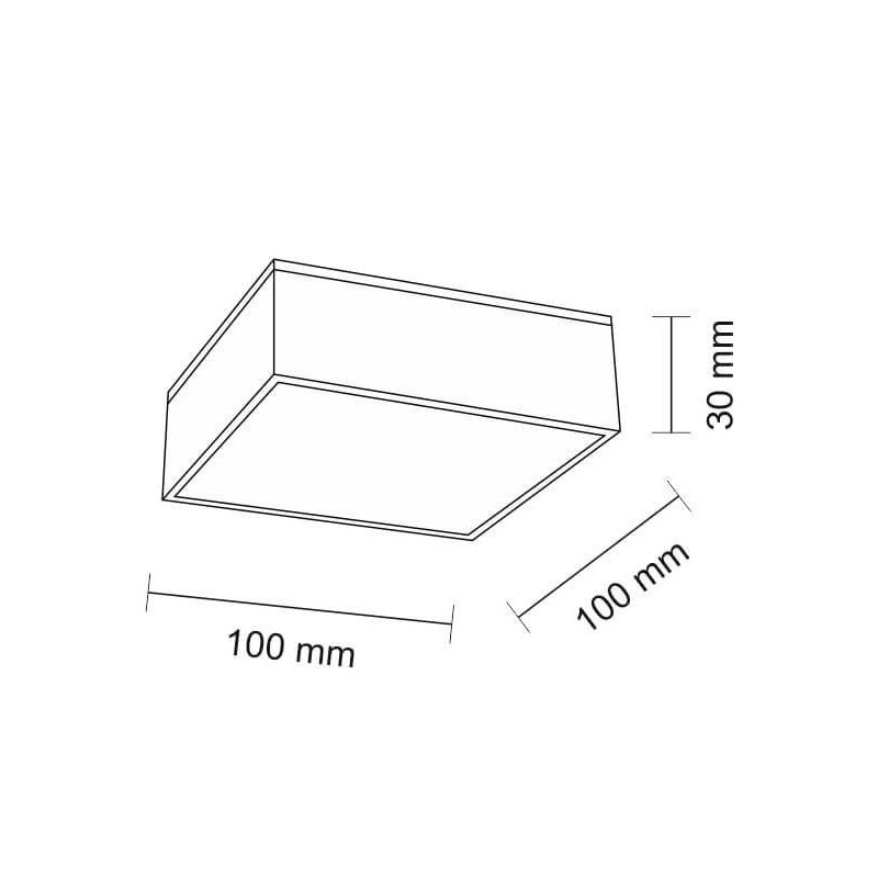 Plafon Tottori IL - Biały IP44 3000K 7725 Antigo