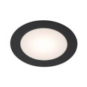 Lampa wpuszczana Tottori Il - Czarna IP44 3000K 8058 Antigo