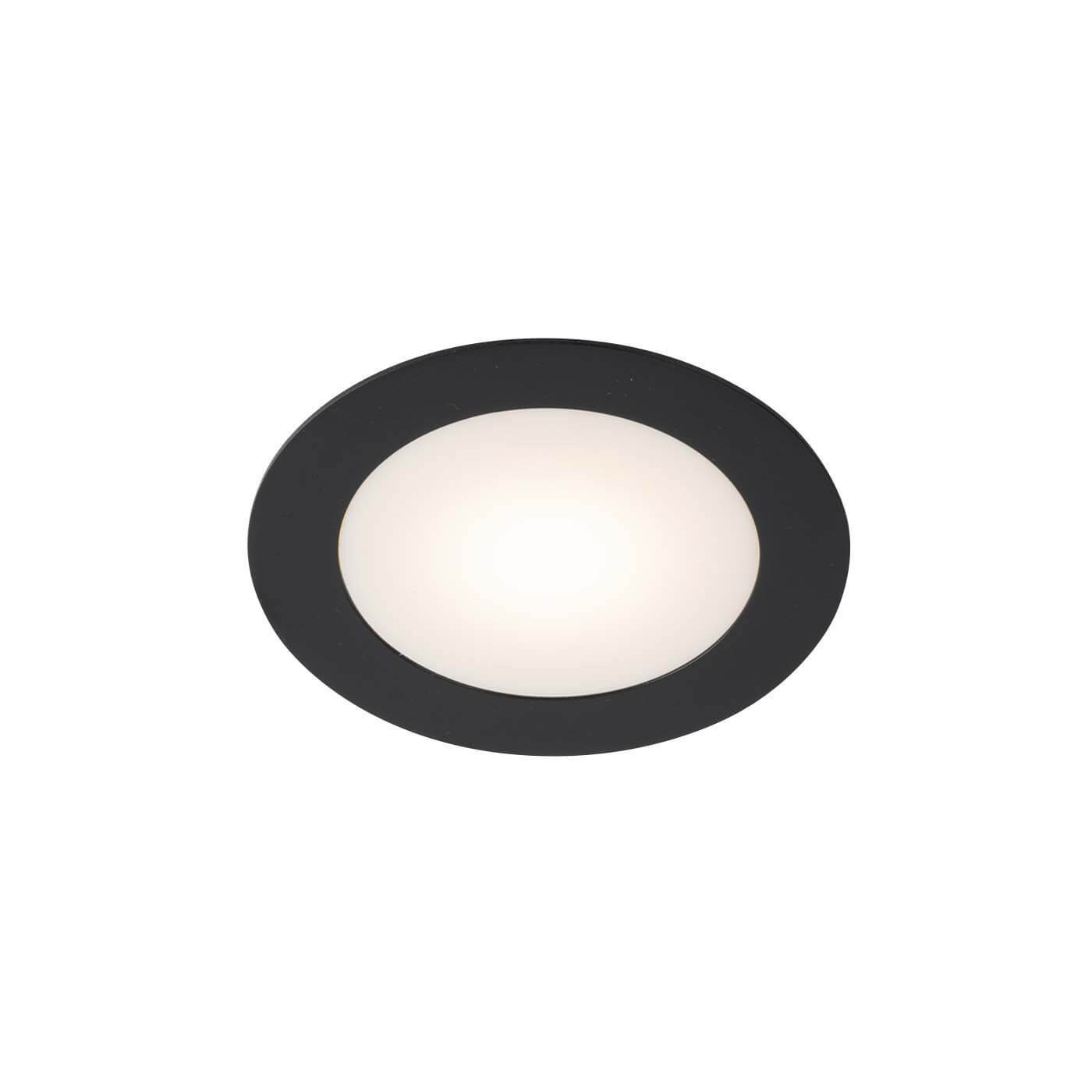 Lampa wpuszczana Tottori Il - Czarna IP44 3000K 8058 Antigo