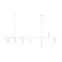 Lampa Wisząca Trevo 7 All White 1104T Aldex