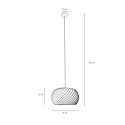 Lampa Wisząca Dark S Natural 1110G_S Aldex