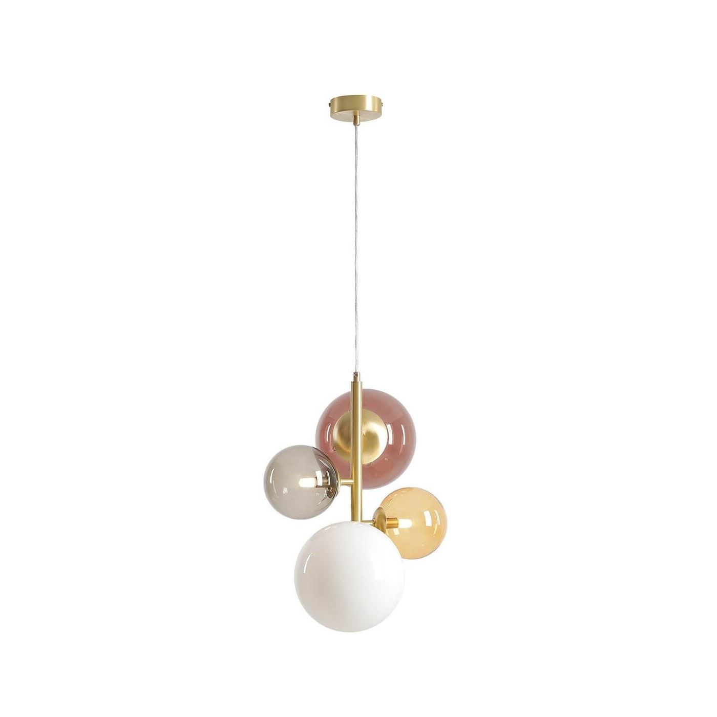 Lampa Wisząca Bloom 4 Multicolour 1111L40 Aldex