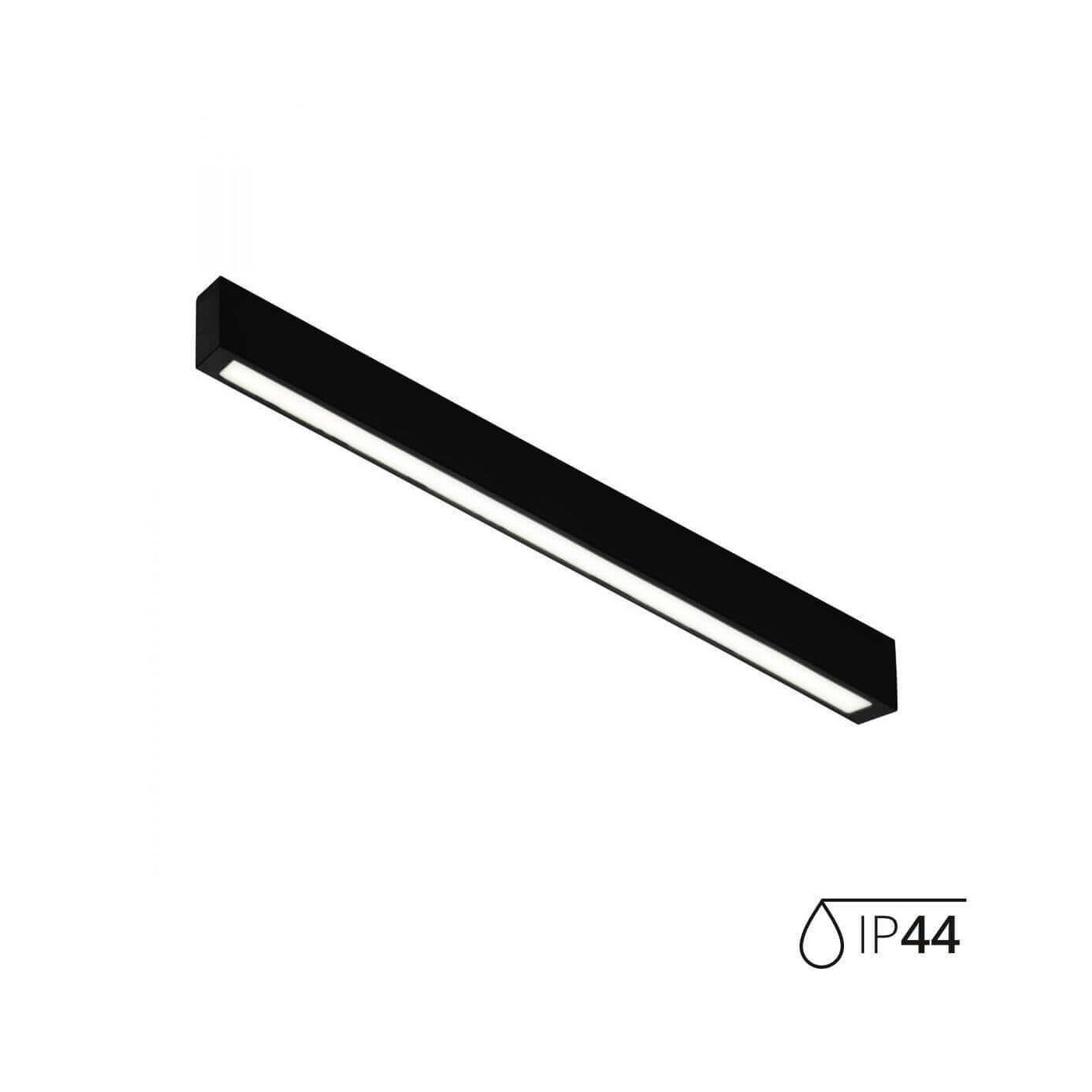 Lampa Sufitowa Kubus Top M CCT Black 131502 Aio