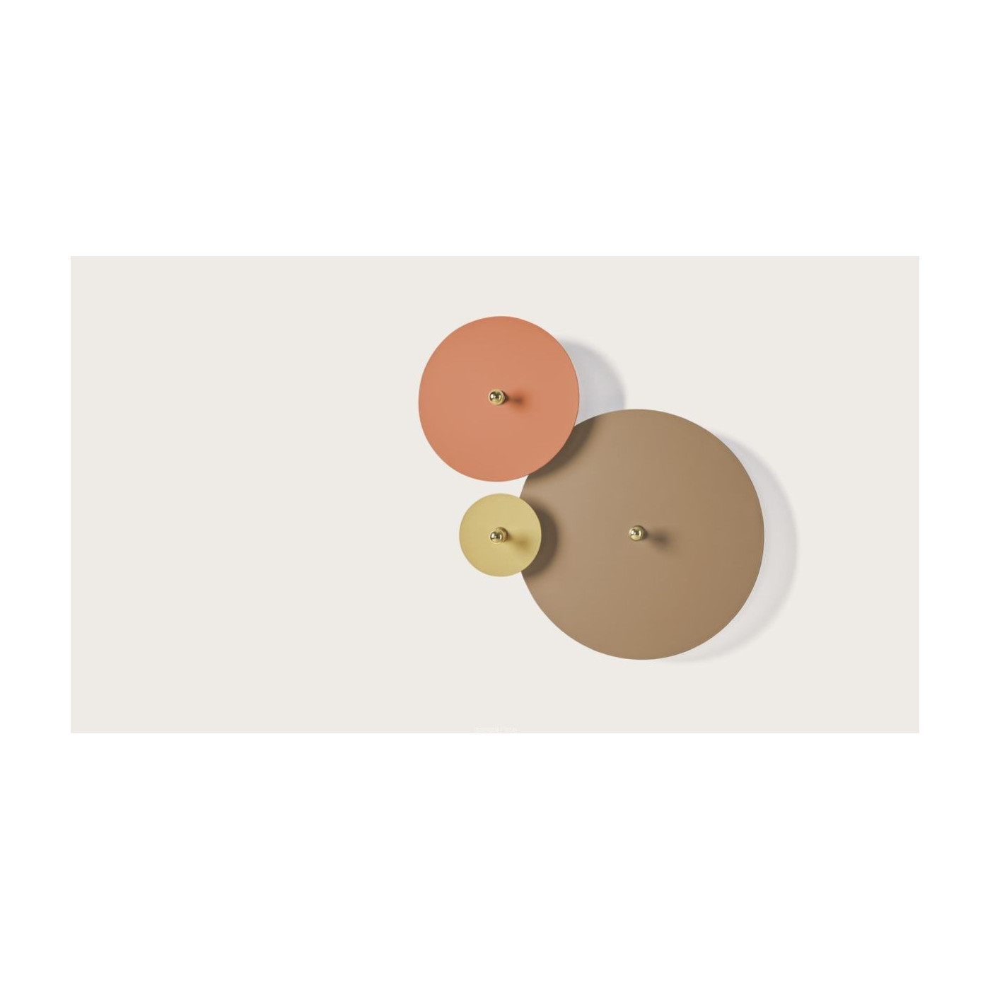 Kinkiet Flat Natural Clay A1135 + 1135/60 Aromas