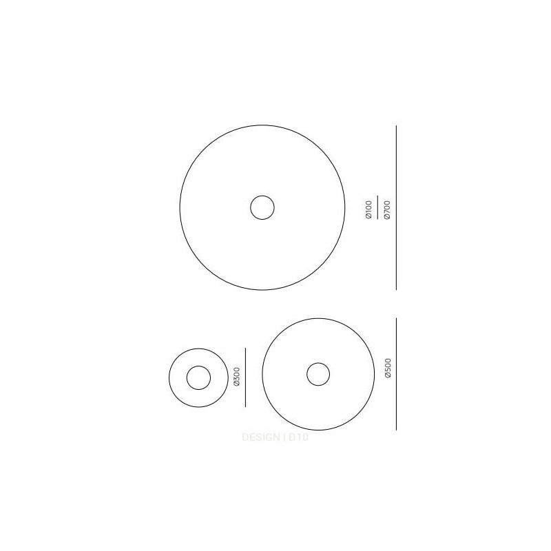 Kinkiet Flat Natural Clay A1135 + 1135/60 Aromas
