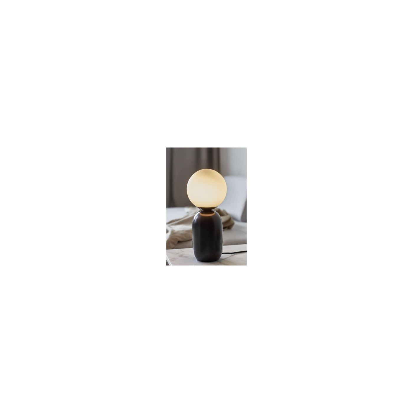 Lampa Stołowa Notti Czarna 2011035003 Nordlux