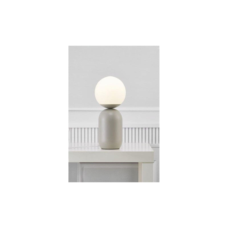 Lampa Stołowa Notti Szara 2011035010 Nordlux